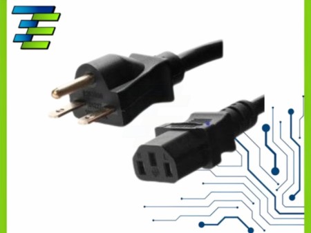 CABLE DE ALIMENTACIÓN POWER CORD ANTMINER ENCHUFE EE. UU. 3 PINES 1,5 M 3X2,8 MM